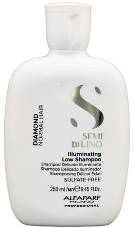 Alfaparf Milano Semi Di Lino Diamond Illuminating Low Shampoo jemný šampón pre žiarivý lesk vlasov