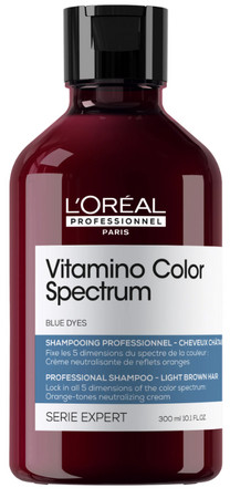 L'Oréal Professionnel Série Expert Vitamino Color Spectrum Blue Dyes Neutralizing Shampoo Neutralisierendes Shampoo für hellbraunes Haar.