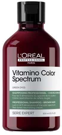 L'Oréal Professionnel Série Expert Vitamino Color Spectrum Green Dyes Neutralizing Shampoo shampoo for dark brown to black hair