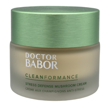 Babor Doctor Cleanformance Stress Defense Mushroom Cream leichte Creme zur Stärkung der Hautresistenz