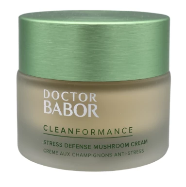 Babor Doctor Cleanformance Stress Defense Mushroom Cream lehký krém zvyšující odolnost pokožky