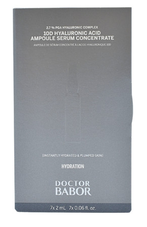 Babor Doctor 10D Hyaluronic Acid Ampoule Kur zur Regeneration und Hydratation dehydrierter Haut