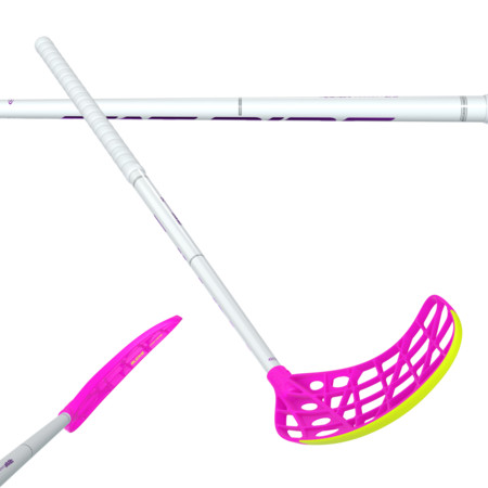 Fat Pipe Raw Concept 29 CTRL PURPLE SLICKS FH2 Florbalová hůl
