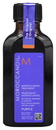 MoroccanOil Treatment Purple olejová péče pro blond, zesvětlené a šedivé vlasy