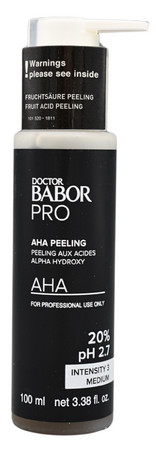 Babor Doctor Pro Professional AHA Peeling Professionelles Salon-AHA-Gesichtspeeling
