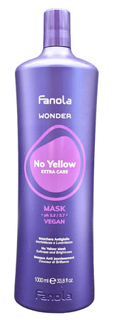 Fanola Wonder No Yellow Mask Maske für blondes, graues und aufgehelltes Haar