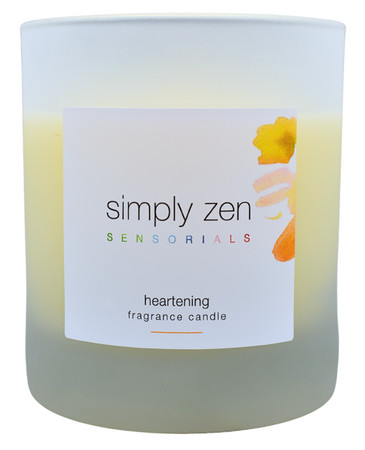 Simply Zen Sensorials Heartening Fragrance Candle vonná svíčka s povzbudivou vůní