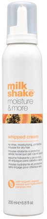 Milk_Shake Moisture More Whipped Cream Feuchtigkeitsspendender und schützender Leave-In-Schaum für trockenes Haar