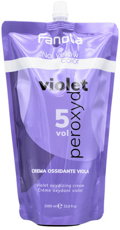 Fanola No Yellow Color Violet Oxydizing Cream cream oxidation developer