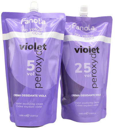 Fanola No Yellow Color Violet Oxydizing Cream cream oxidation developer