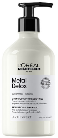L'Oréal Professionnel Série Expert Metal Detox Shampoo anti-metal cleansing cream shampoo