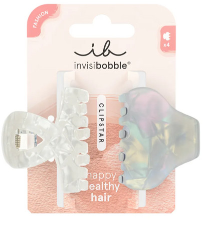 Invisibobble Clipstar Pearly Frost