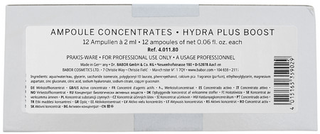 Babor Ampoule Concentrates Hydra Plus Boost intenzívny koncentrát pre suchú a dehydrovanú pleť