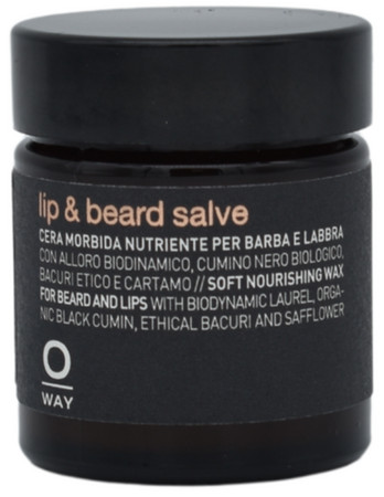 Oway Lip & Beard Sanftes und pflegendes Wachs für Bart und Lippen