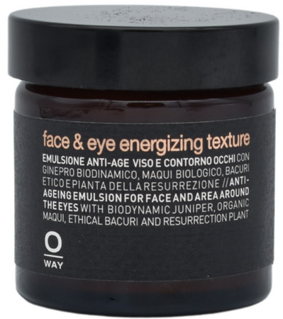 Oway Face & Eye Energizing Texture Anti-Aging-Emulsion für Gesicht und Augenpartie