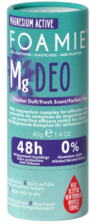 Foamie Deodorant Rain In The Woods Green Fester Deodorant mit Magnesium