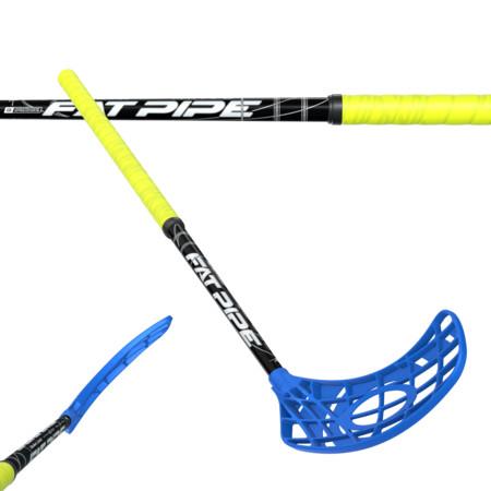 Fat Pipe CORE 34 JAI-ALAI blue/black/yellow Floorball stick