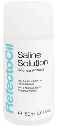 RefectoCil Saline Solution grease removal solution