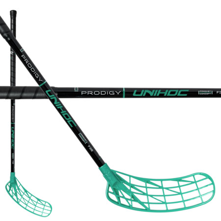 Unihoc UNILITE PRODIGY FL 36 black/turquoise Floorball Schläger
