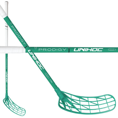 Unihoc UNILITE PRODIGY FL 32 turquoise/white Floorball stick