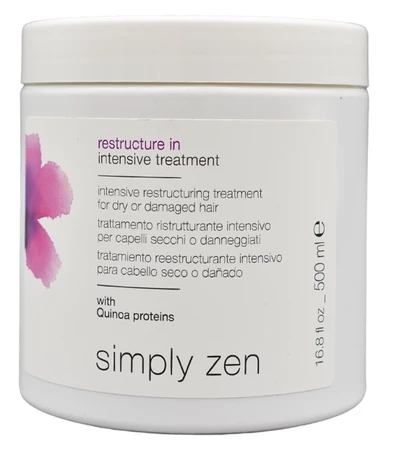 Simply Zen Restructure in Intensive Treatment restructuring treatment for dry or damaged hair