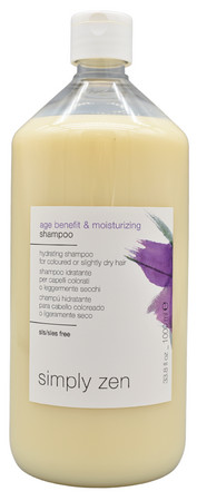 Simply Zen Age Benefit & Moisturizing Shampoo moisturizing shampoo for colored or slightly dry hair