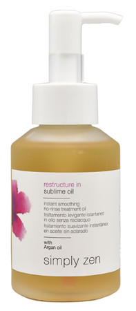 Simply Zen Restructure in Sublime Oil smoothing leave-in oil