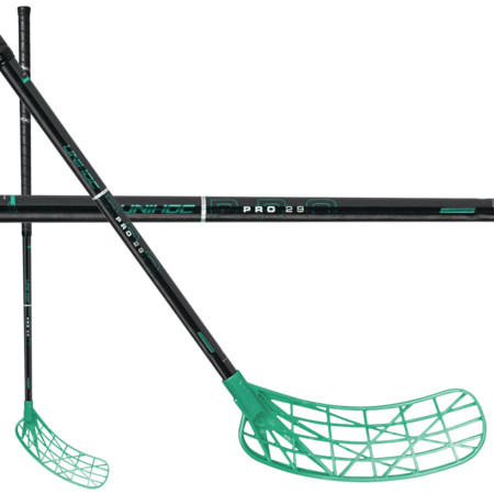 Unihoc EVOLITE PRO FL 29 black/turq SLIM Floorball Schläger