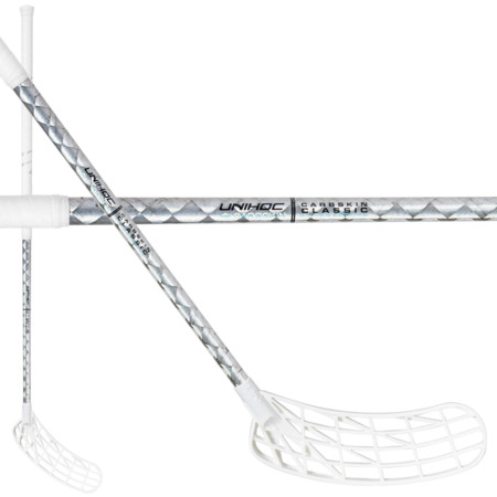 Unihoc UNILITE CARBSKIN TITAN 26 silver CLASSIC Florbalová hůl