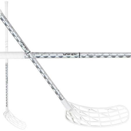 Unihoc UNILITE CARBSKIN TITAN 26 silver SLIM Floorball Schläger