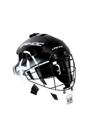 Unihoc INFERNO 44 black/white Goalie mask