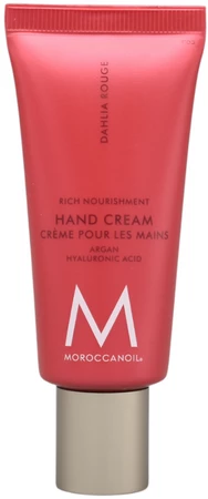 MoroccanOil Dahlia Rouge Hand Cream výživný krém pro ruce s květinově-dřevitou vůní