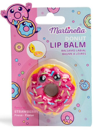 Martinelia World donut Lip Balm Keychain