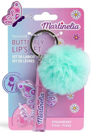 Martinelia World Butterfly Lip & Pompom Set