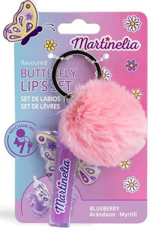 Martinelia World Butterfly Lip & Pompom Set