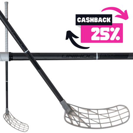 Unihoc UNILITE EVOLAB FL 26 ice grey Floorball stick