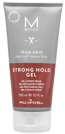 Paul Mitchell Mitch Iron Grip Strong Hold Gel Styling Gel with Extreme Hold and Medium Shine