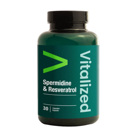 Vitalized Spermidine & Resveratrol Podpora zdravého stárnutí a buněčné regenerace