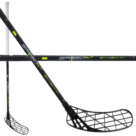 Zone floorball AIR/ONE SPEED PL 3K 29 raw/yellow Florbalová hůl