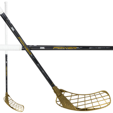 Zone floorball HYPER POWER SL 27 raw/gold Florbalová hůl