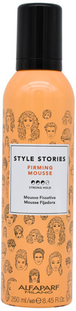 Alfaparf Milano Style Stories Firming Mousse strong hold styling mousse