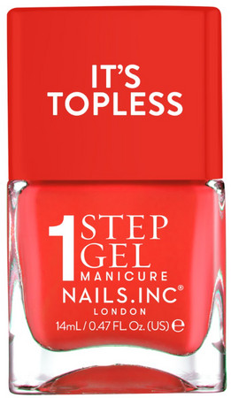 Nails Inc. London It's Topless Gel Nail Polish 4-in-1 Pflegender Nagellack