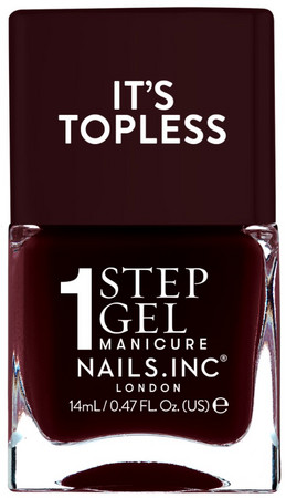 Nails Inc. London It's Topless Gel Nail Polish 4-in-1 Pflegender Nagellack