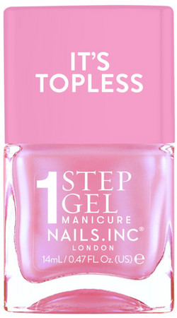 Nails Inc. London It's Topless Gel Nail Polish 4-in-1 Pflegender Nagellack
