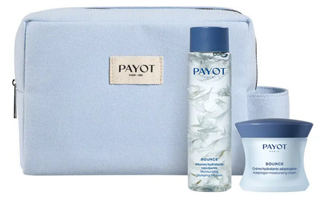 Payot Source Moisturising Ritual hydrating skincare set for dry skin