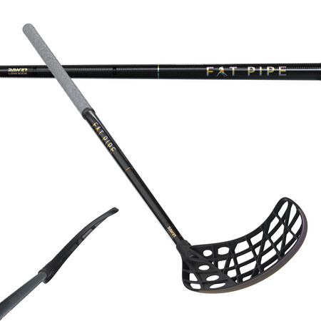 Fat Pipe RAW 27 LOW KICK CTRL SLICKS Floorball stick