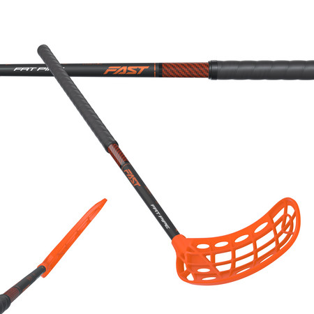 Fat Pipe FAST 34 JAB ORANGE Floorball stick