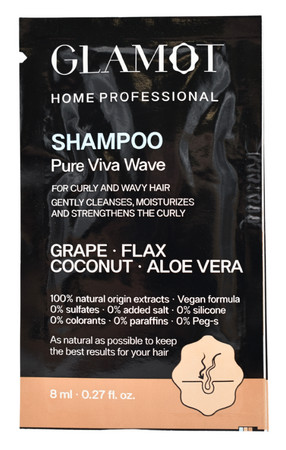 Glamot Pure Viva Wave Shampoo Shampoo für gewelltes und lockiges Haar