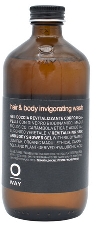 Oway Hair & Body Invigorating Wash revitalizační sprchový gel na tělo i vlasy