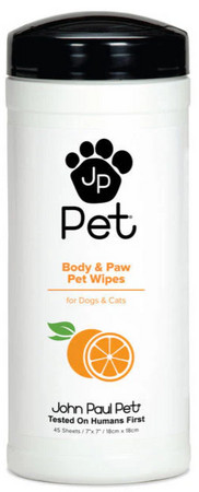 Paul Mitchell John Paul Pet Body & Paw Pet Wipes vlhčené ubrousky